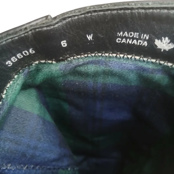 L.L. Bean Women's Size 6 Black Leather Riding Boots - Picture 2 of 7